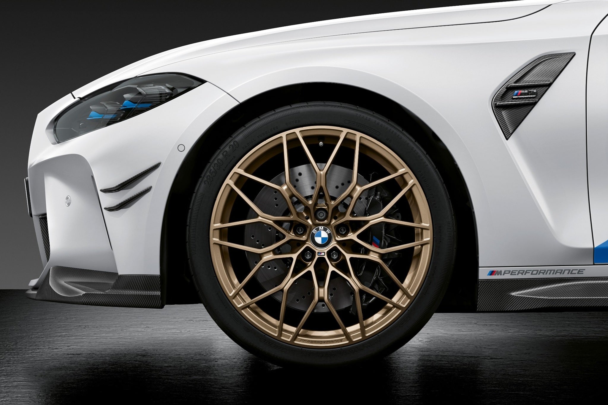 BMW M Performance G8X Style 1000M Gold 20"/21" Staggered Wheel Set