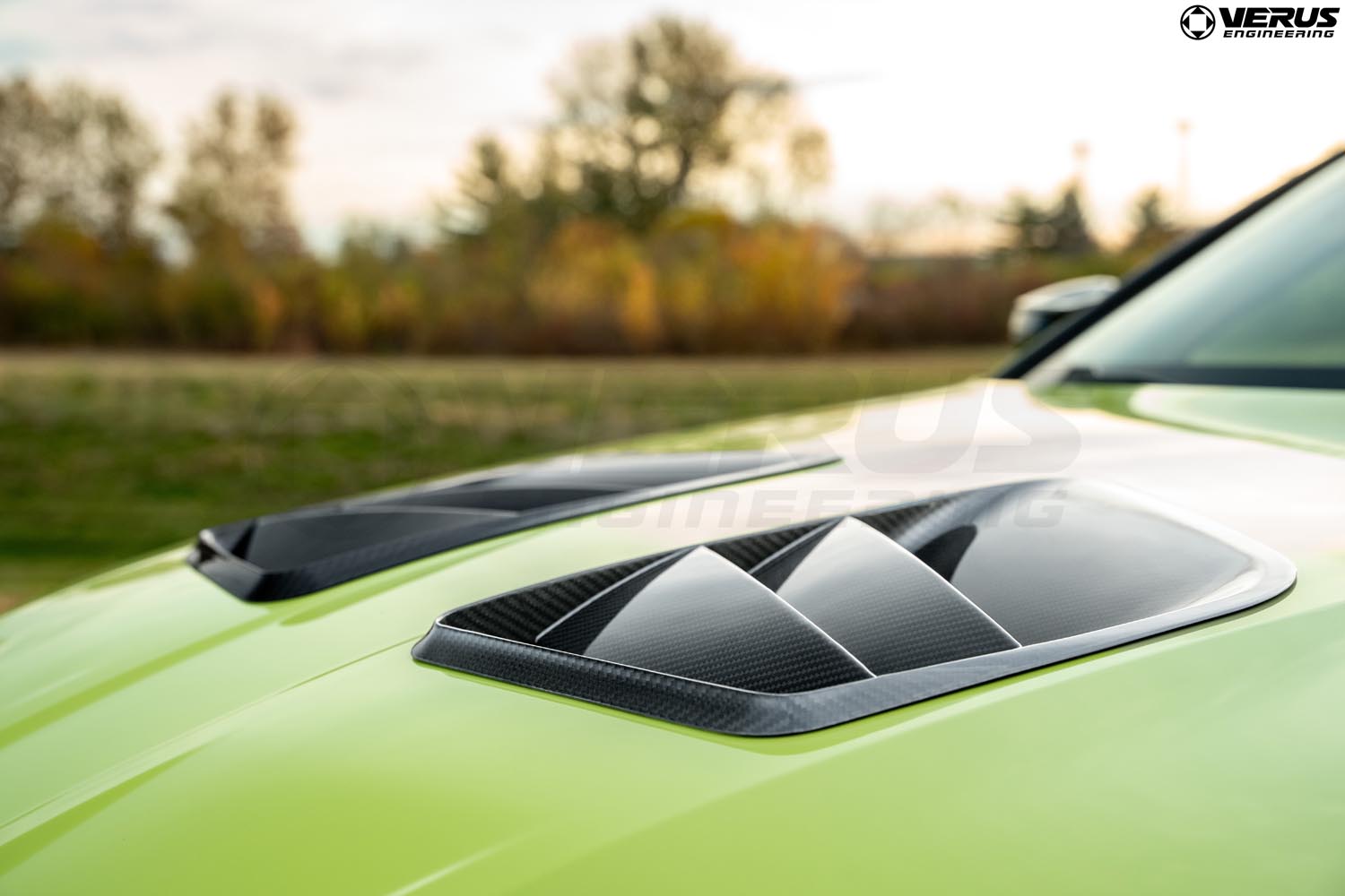 Verus Engineering G8X M3 / M4 Carbon Hood Louver Vent Set
