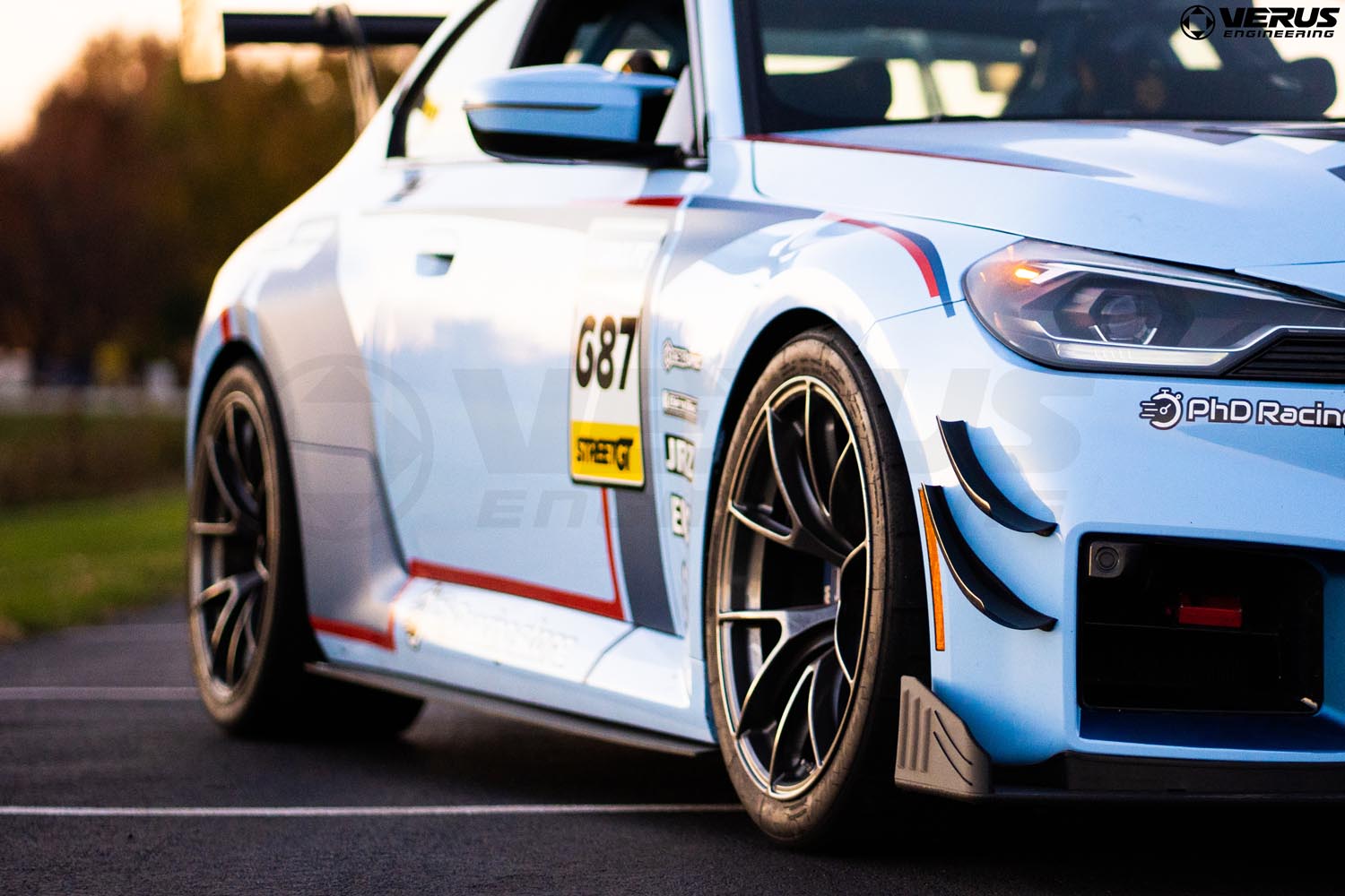 Verus Engineering G87 M2 Carbon Dual Dive Plane Canard Kit