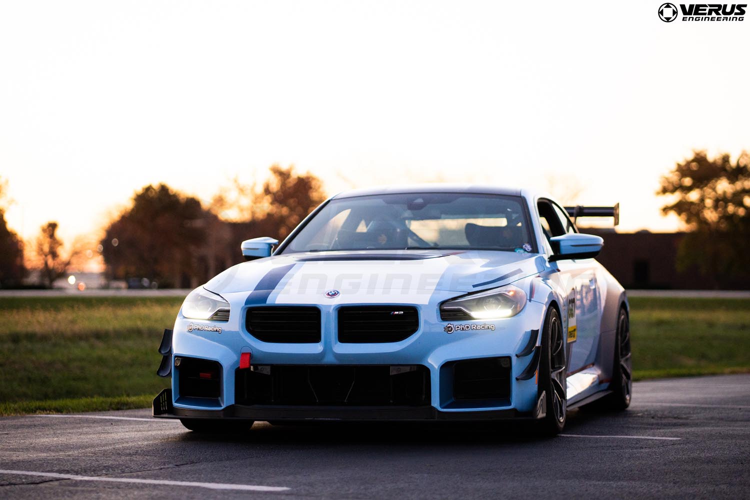 Verus Engineering G87 M2 Carbon Polyweave Side Splitter Kit