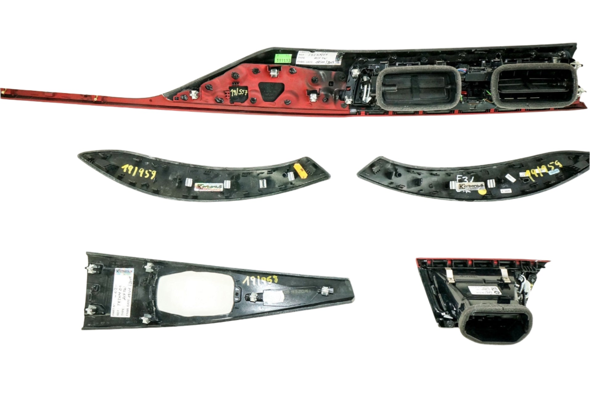 Karbonius F8X M3 / M4 Carbon Interior Replacement Trim Set