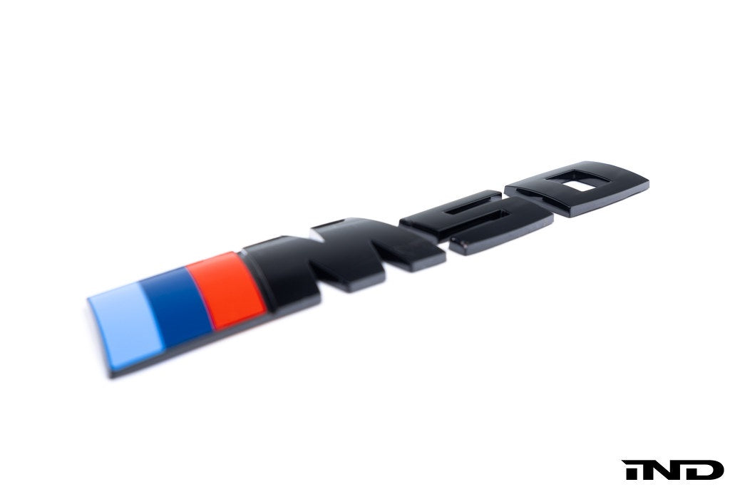 BMW G26 i4 M50 Trunk Emblem - Gloss Black