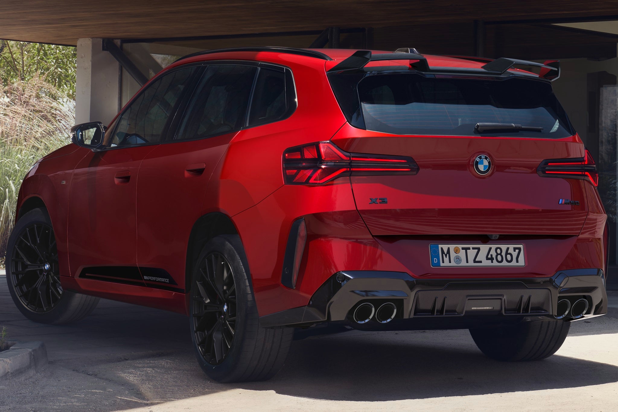 BMW G01 / G45 X3 Trunk Emblem - Gloss Black