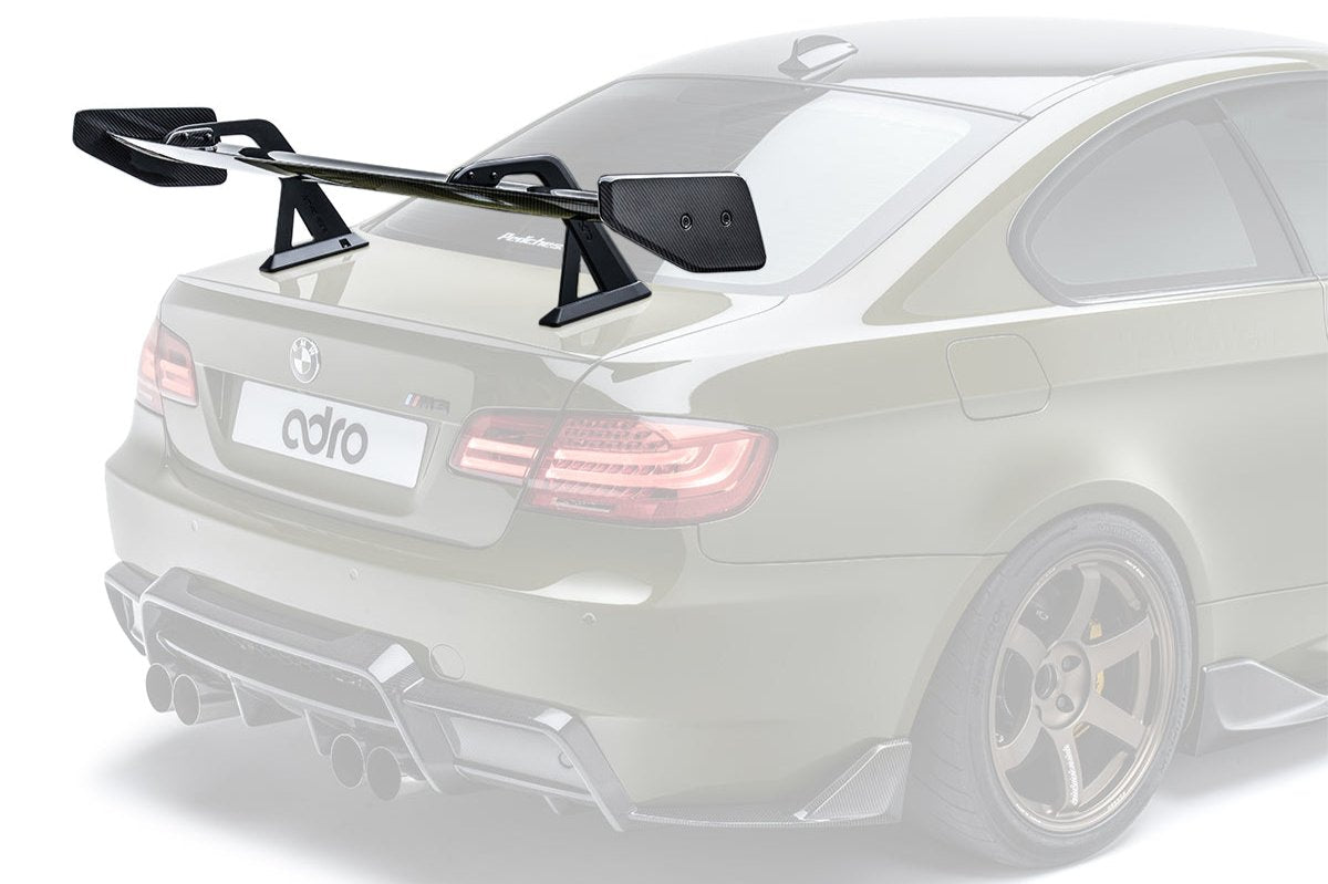 ADRO E92 M3 AT-R1 Carbon Swan Neck GT Wing