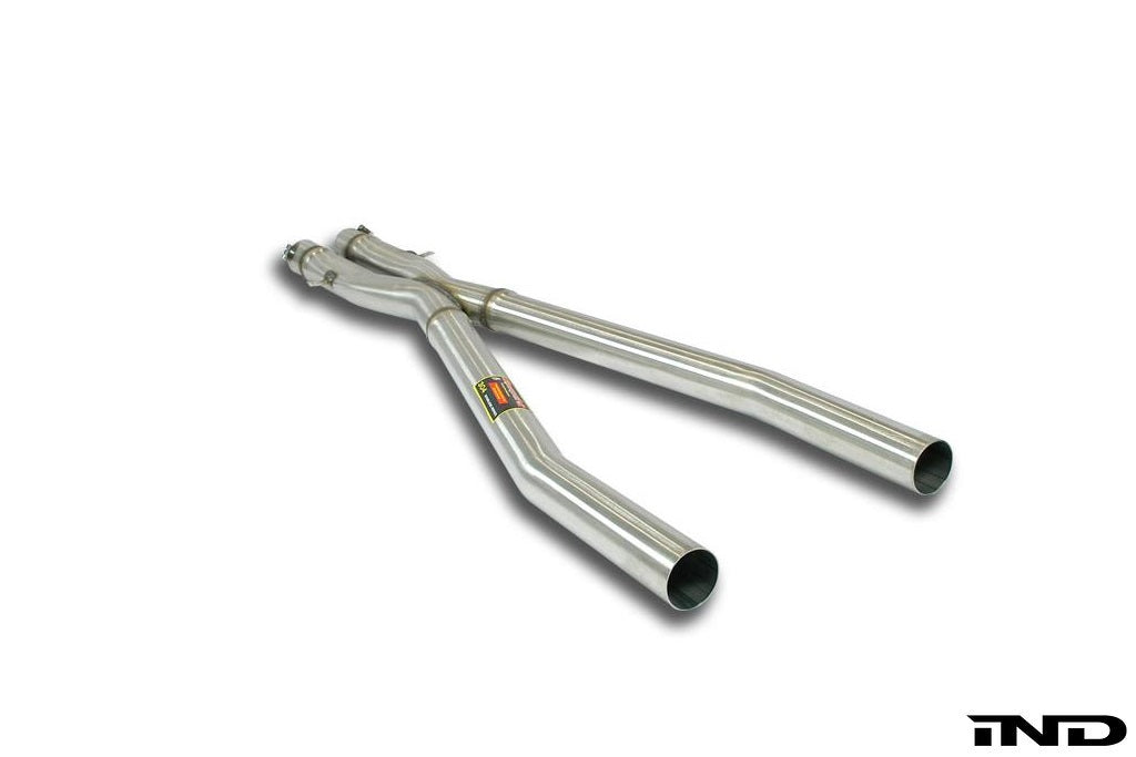 Supersprint E39 M5 S62 Non-Resonated Stainless Center X-Pipe