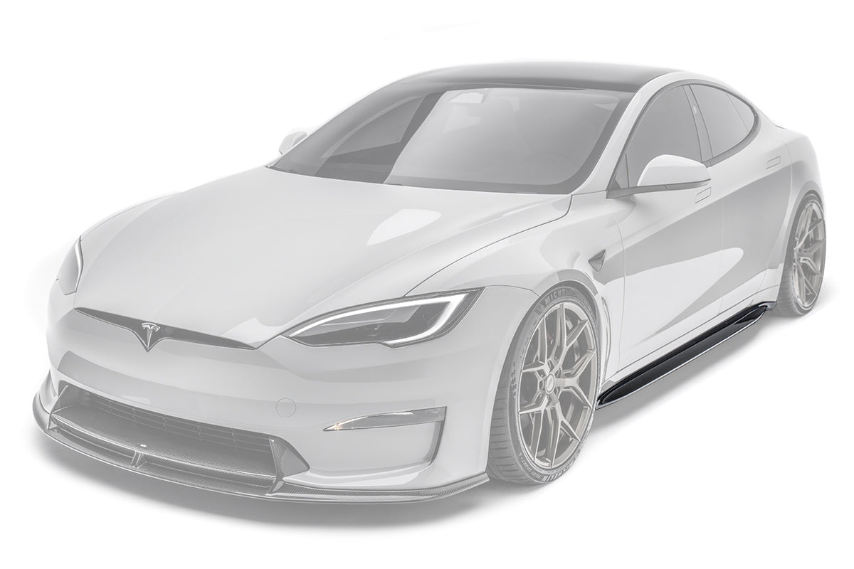 ADRO Tesla Model S Carbon Fiber Side Skirt Set