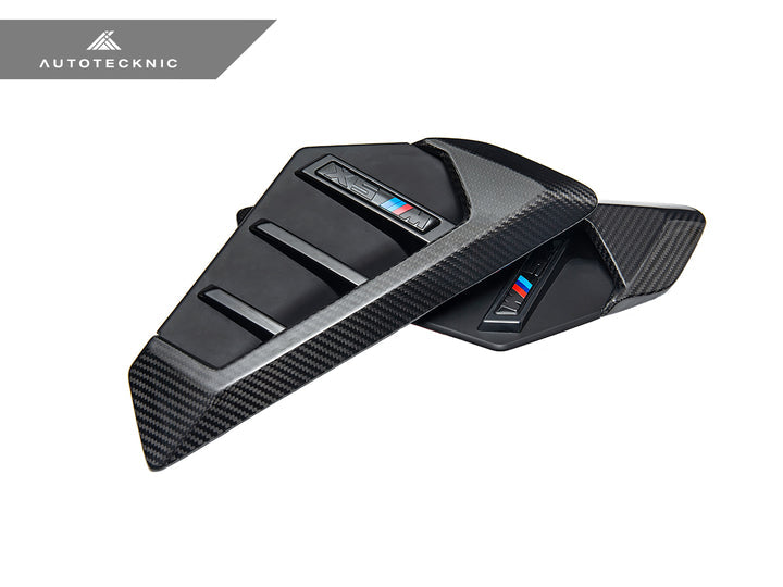 AutoTecknic F95 X5M LCI Dry Carbon Fender Trim Set