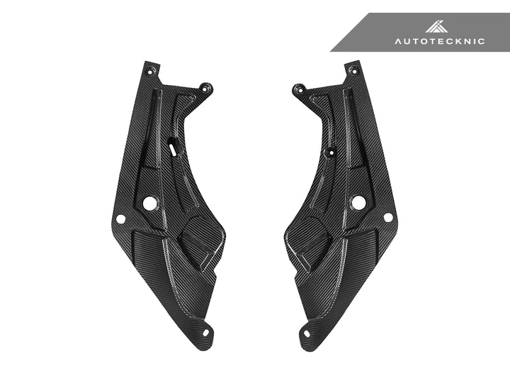 AutoTecknic G8X M3 / M4 Dry Carbon Engine Bay Trim Set - V2