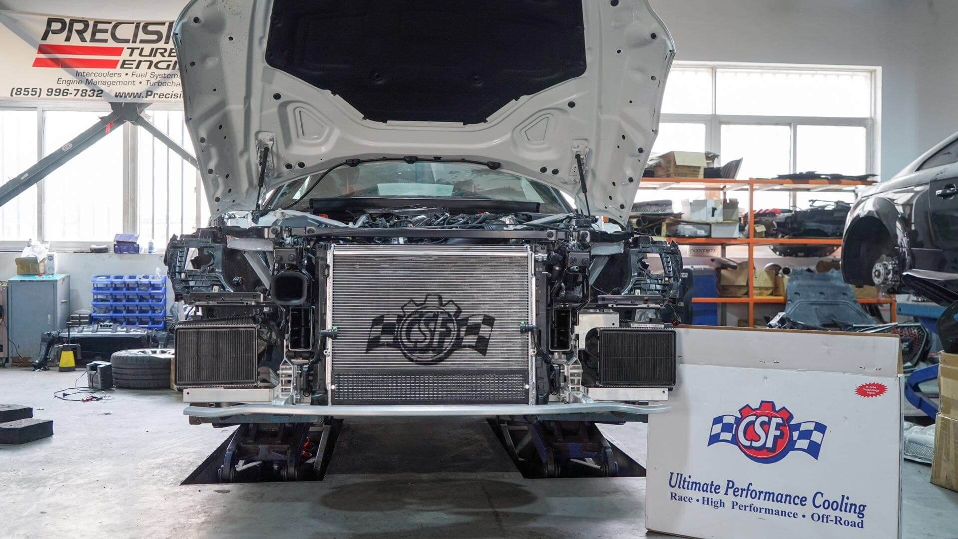 CSF G-Chassis / A9X Supra (B48 / B58) High Performance Front Mount Heat Exchanger