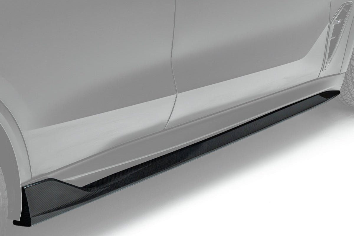 BMW F95 X5M Carbon Side Skirt Set ADRO Prepreg Carbon Fiber