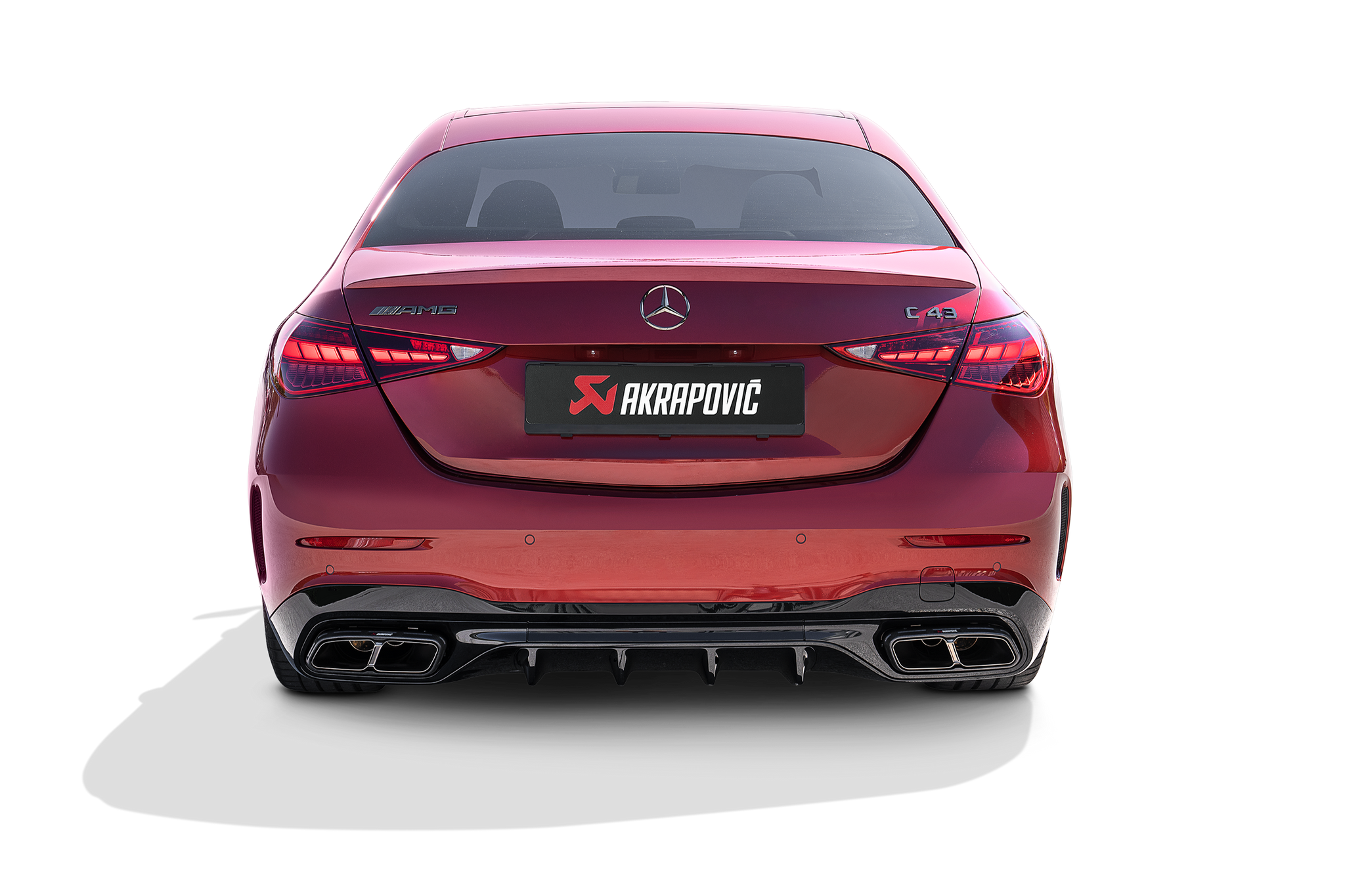 Akrapovic W206 / S206 AMG C63 / C43 Titanium Exhaust System - Slip-On Line