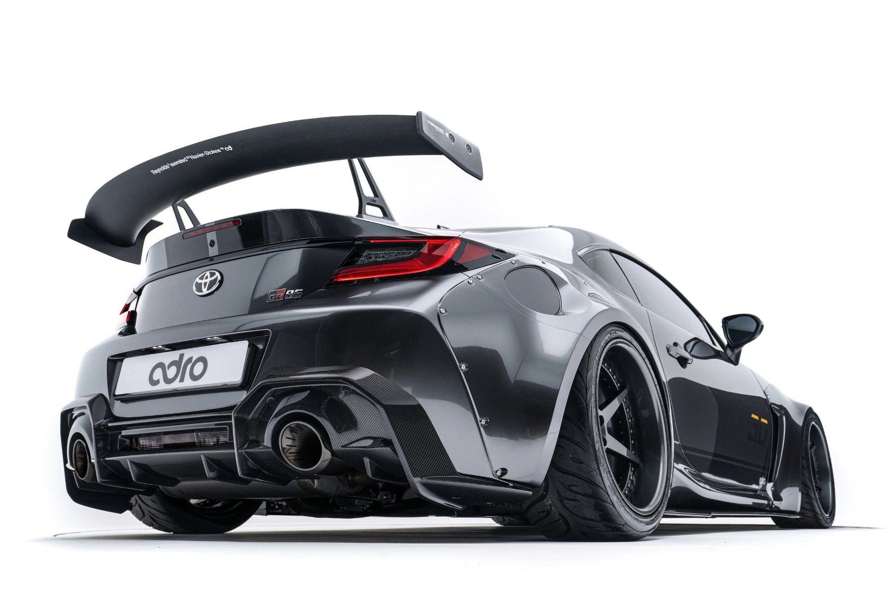 ADRO ZN8 Toyota GR86 / ZD8 Subaru BRZ AT-R1 Carbon Swan Neck GT Wing