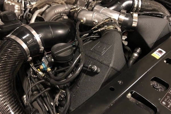 CSF 12-16 BMW M5 (F10) / 12-18 BMW M6 (F06/F12/F13) Twin Charge-Air-Cooler Set - Raw Finish