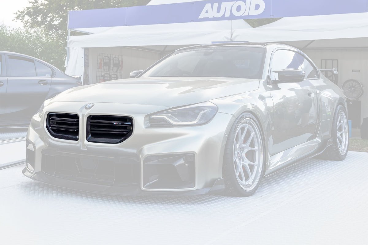 front grilles installed on greyed out truck