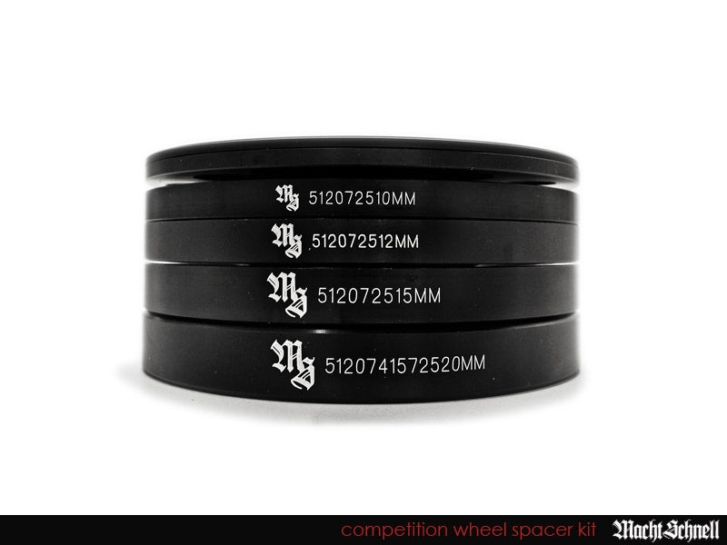 Macht Schnell competition wheel spacer kit 14mm lug - iND Distribution