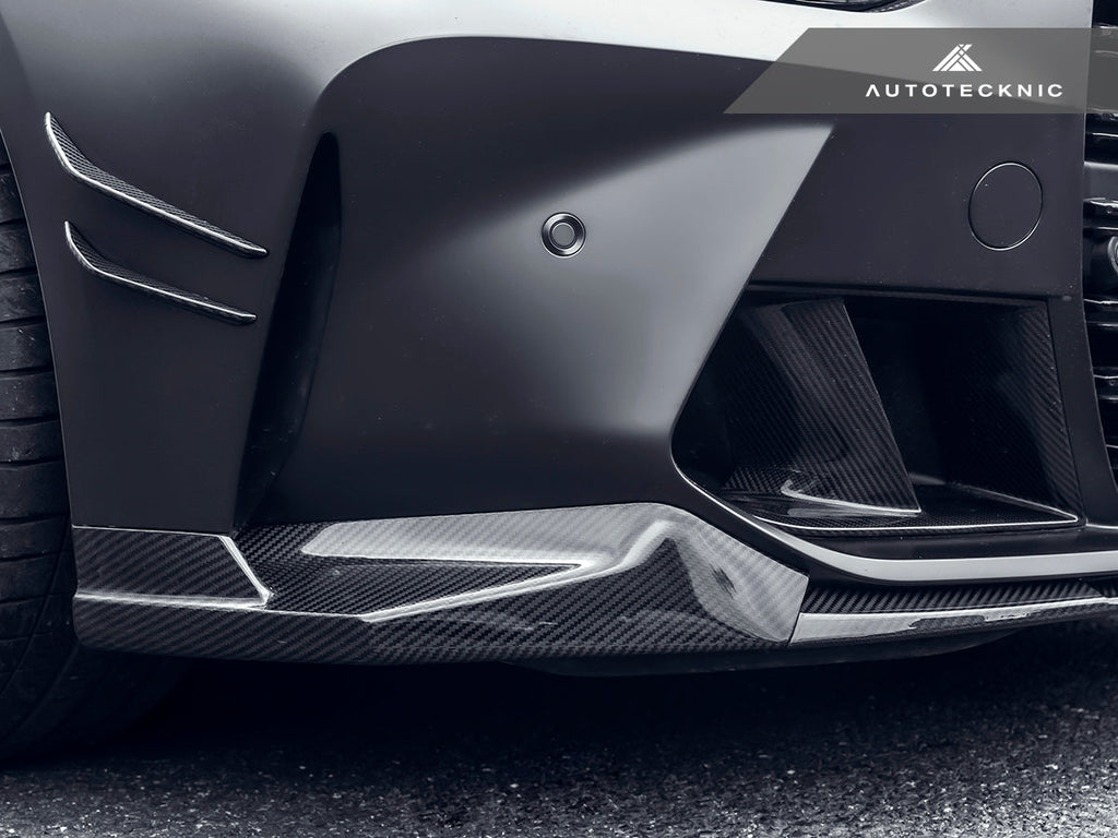AutoTecknic G8X M3 / M4 Dry Carbon Front Bumper Vent Set