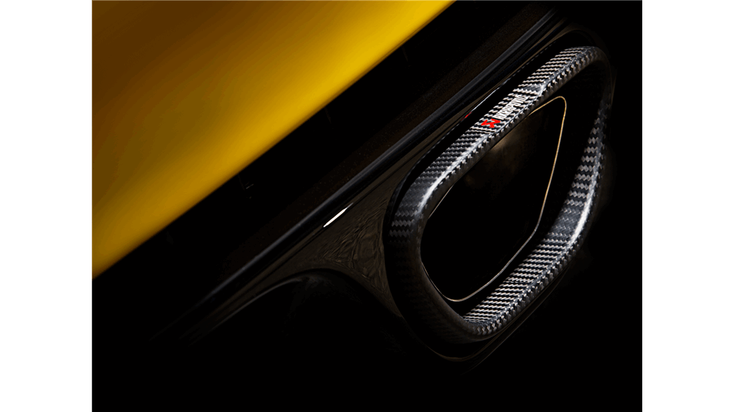 Akrapovic renault megane coupe rs evolution exhaust system w carbon tail pipe set titanium - iND Distribution