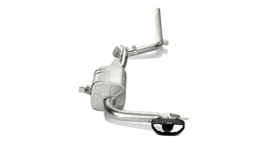 Akrapovic renault megane coupe rs evolution exhaust system w carbon tail pipe set titanium - iND Distribution