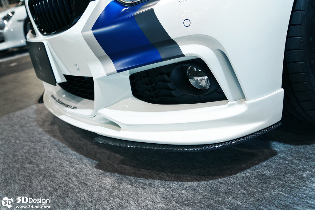 3d design f32 f36 m sport front lip spoiler - iND Distribution