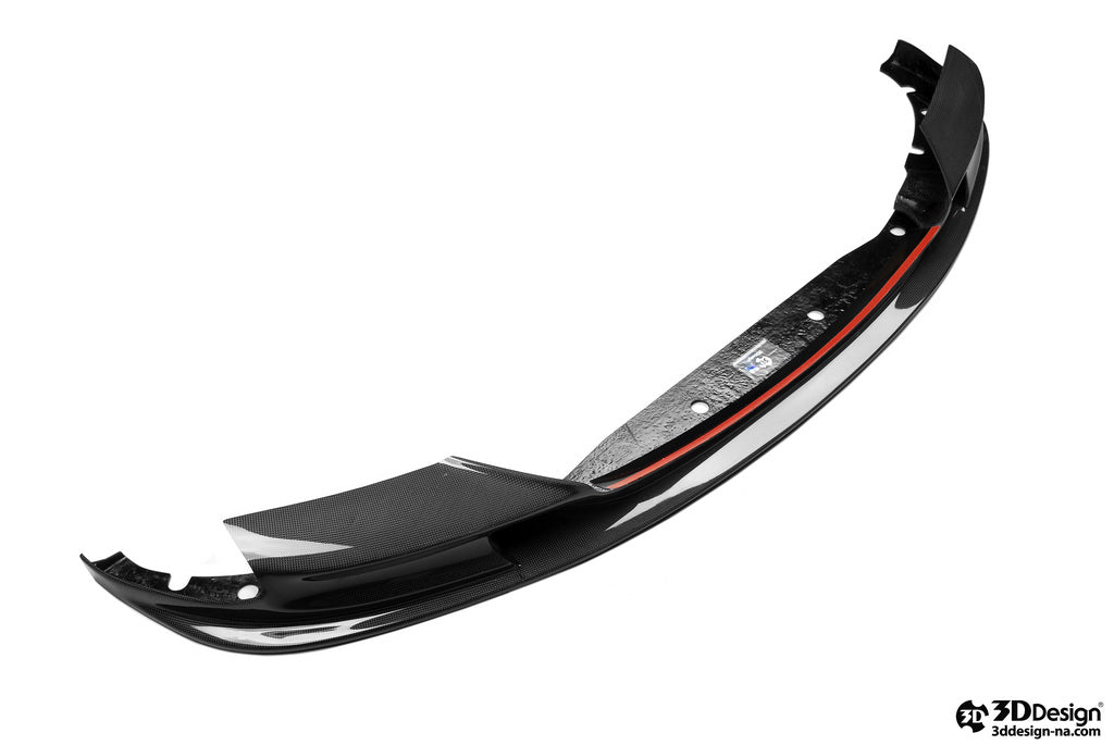 3d design f10 m5 carbon fiber front lip spoiler - iND Distribution
