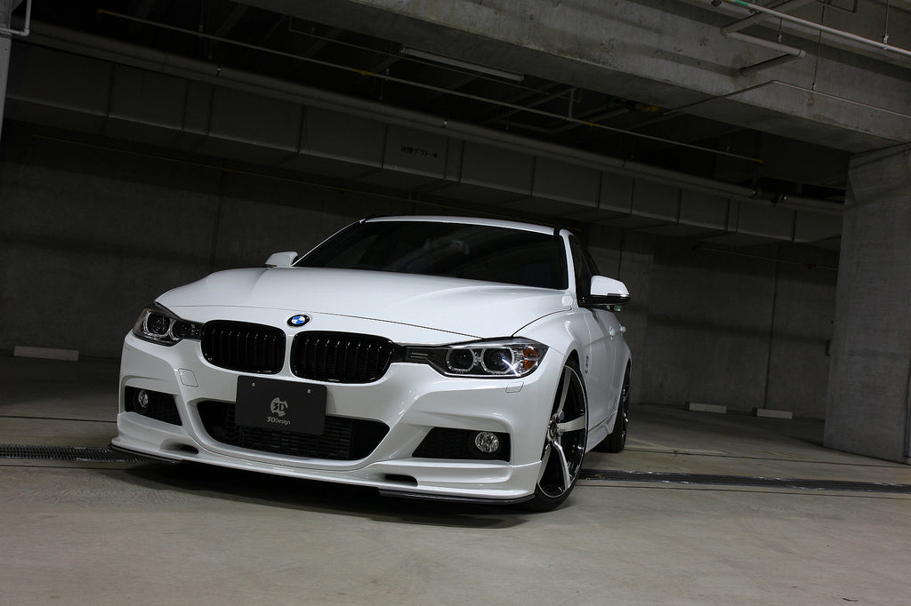 3d design f30 f31 m sport front lip spoiler - iND Distribution