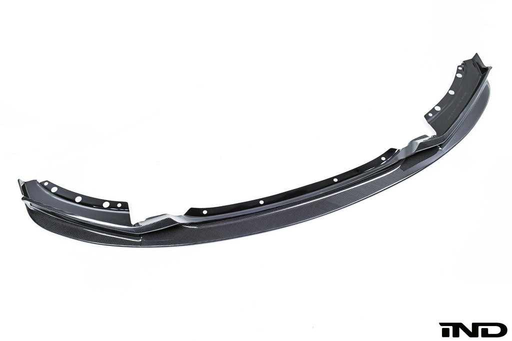 3d design f22 m sport carbon fiber front lip spoiler - iND Distribution