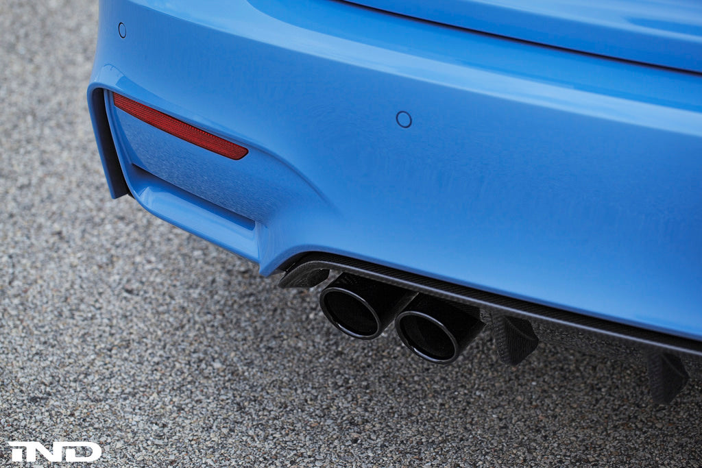BMW m Performance f8x m3 m4 carbon fiber diffuser - iND Distribution