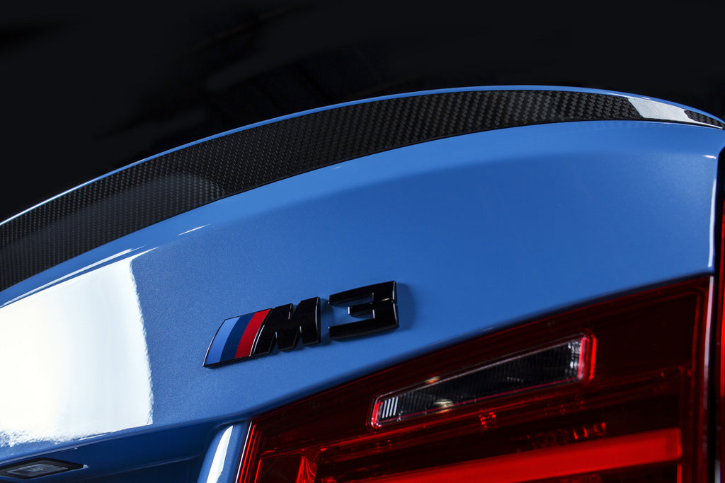 BMW m Performance f80 m3 carbon fiber trunk spoiler - iND Distribution