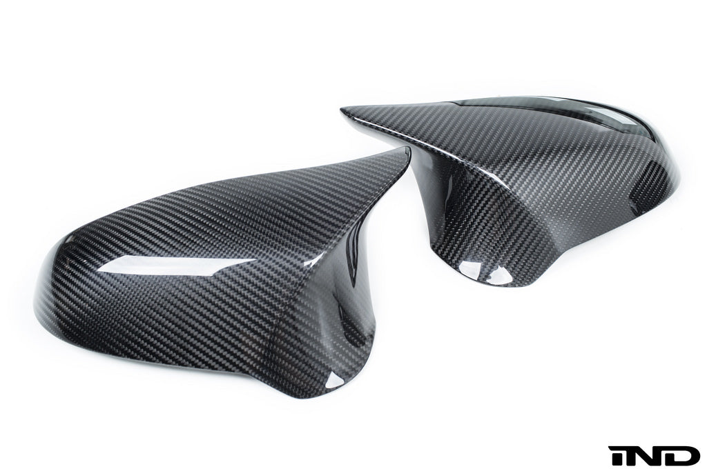 BMW m Performance f8x m3 m4 carbon fiber mirror cap set - iND Distribution