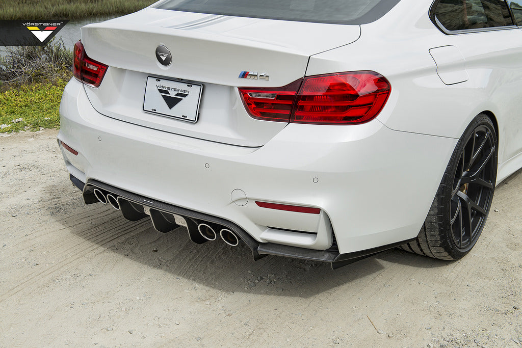 Vorsteiner f8x m3 m4 carbon fiber rear diffuser - iND Distribution