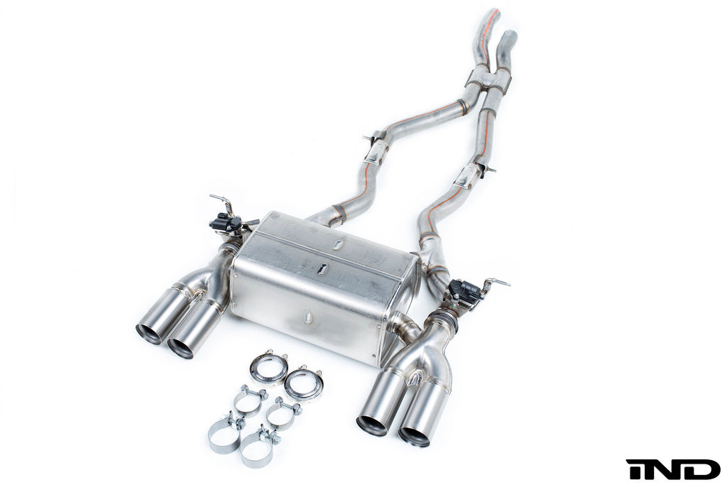 BMW m Performance f8x m3 m4 titanium exhaust system - iND Distribution