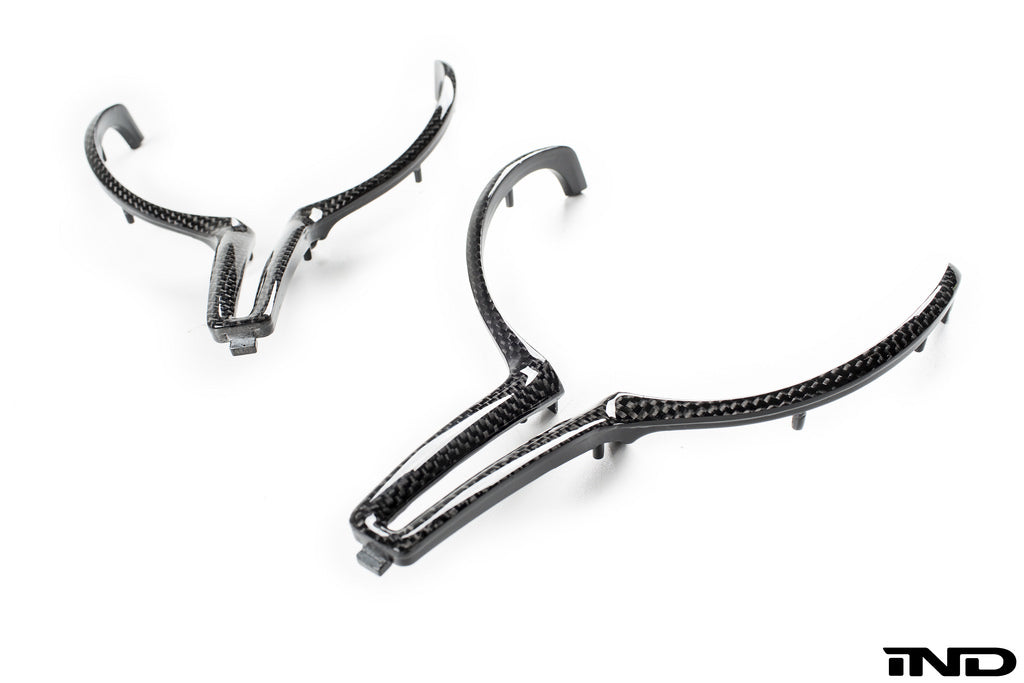 iND carbon fiber steering wheel trim - iND Distribution