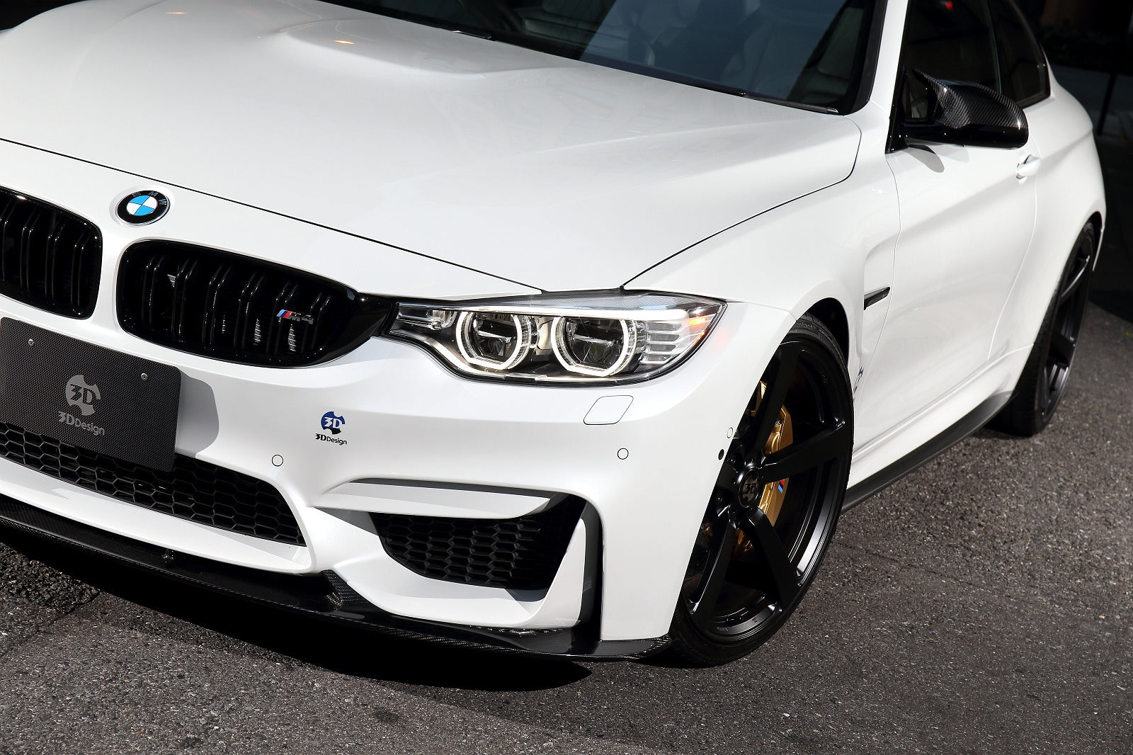 3d design f82 m4 carbon fiber side skirt set - iND Distribution