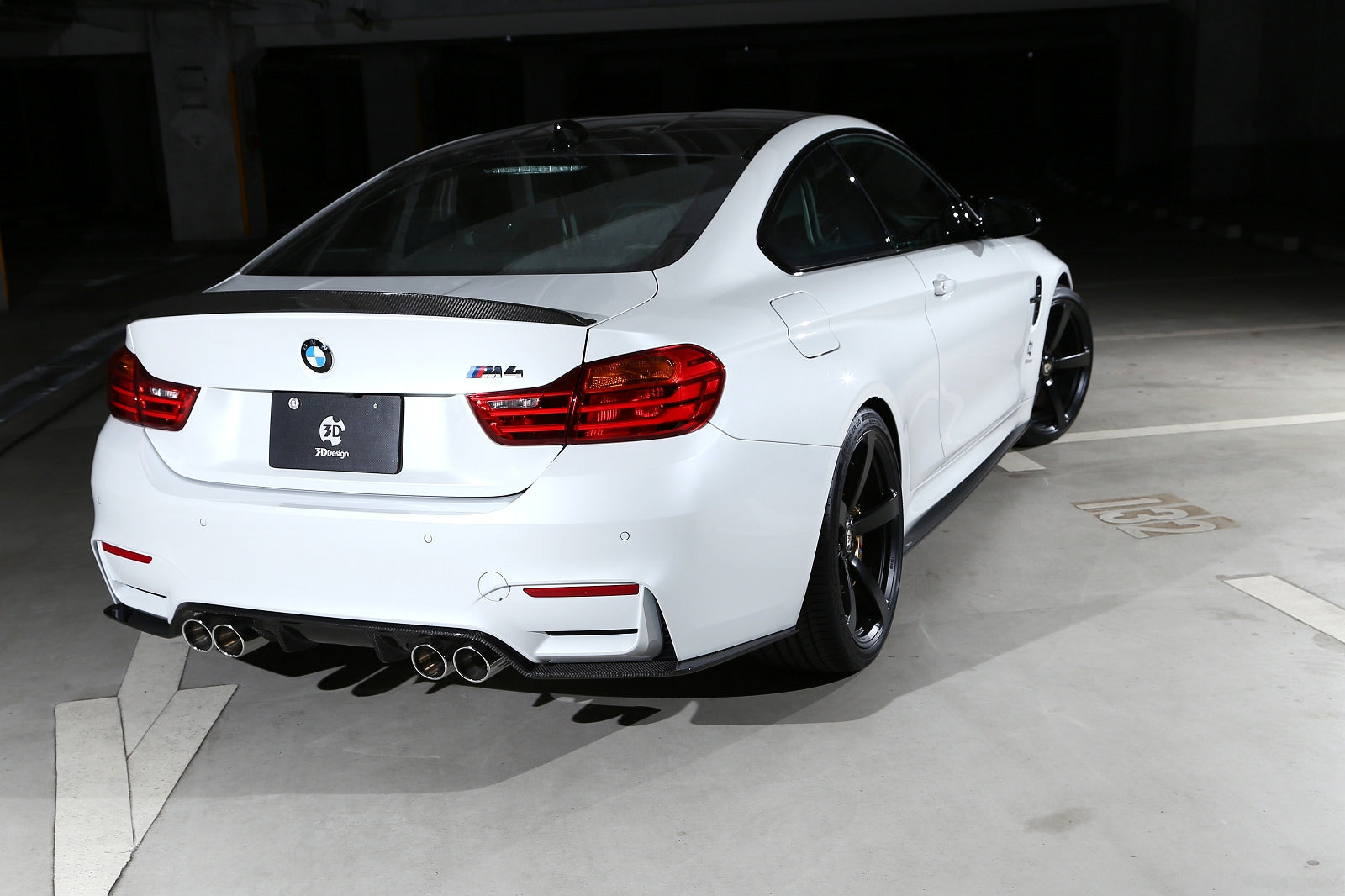 3d design f82 m4 carbon fiber side skirt set - iND Distribution