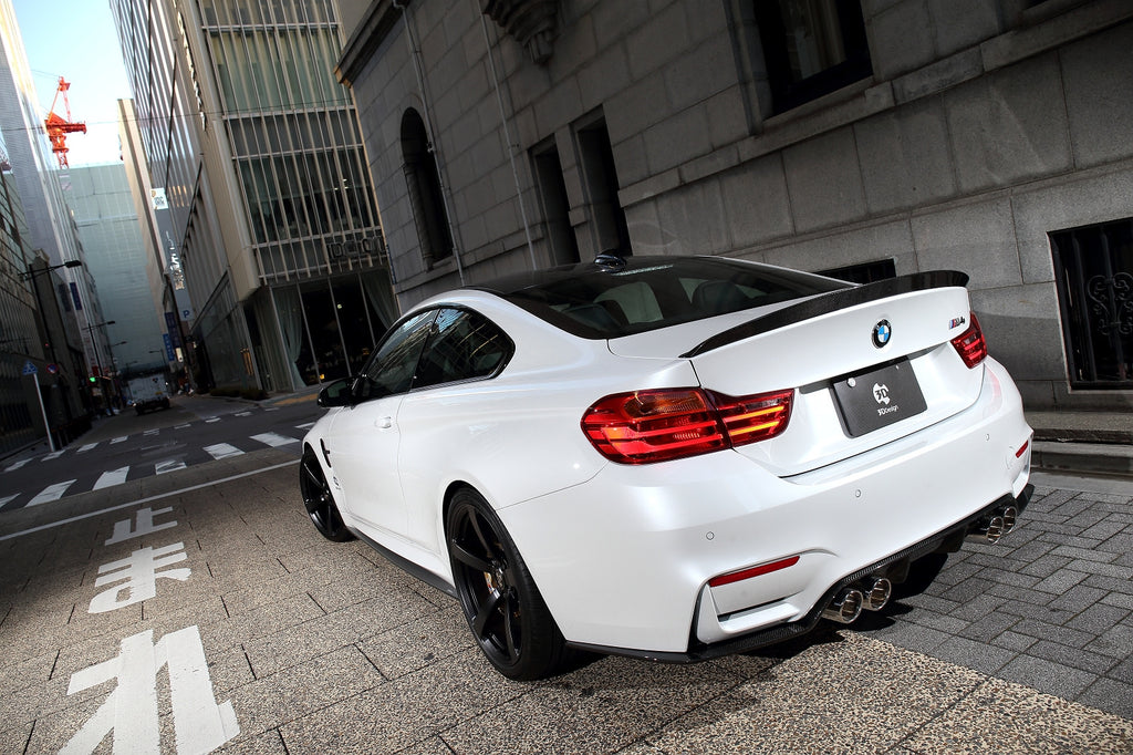 3d design f8x m3 m4 dry carbon fiber rear diffuser - iND Distribution
