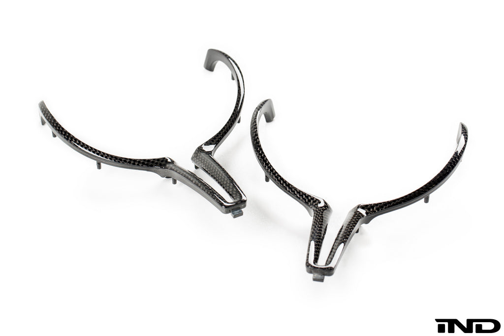 iND carbon fiber steering wheel trim - iND Distribution