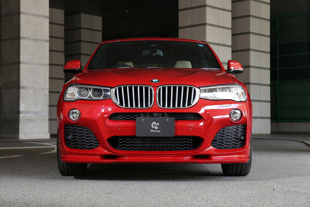 3d design f26 x4 m sport front lip spoiler - iND Distribution