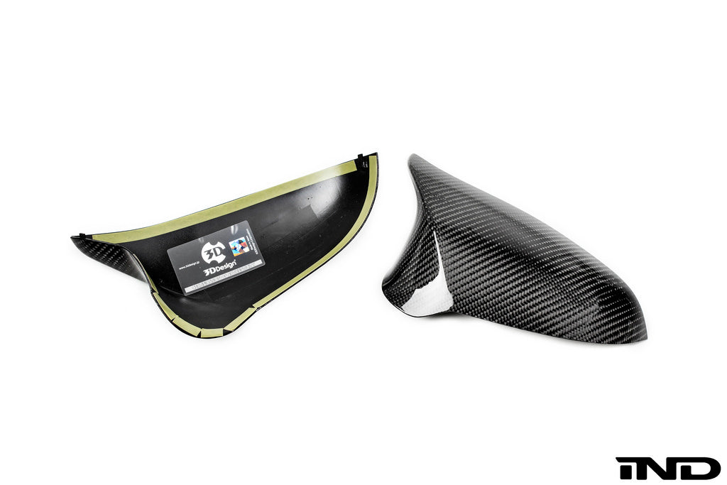 3d design right hand drive carbon fiber mirror covers - iND Distribution
