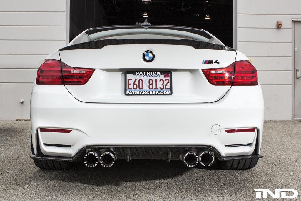 3d design f8x m3 m4 dry carbon fiber rear diffuser - iND Distribution