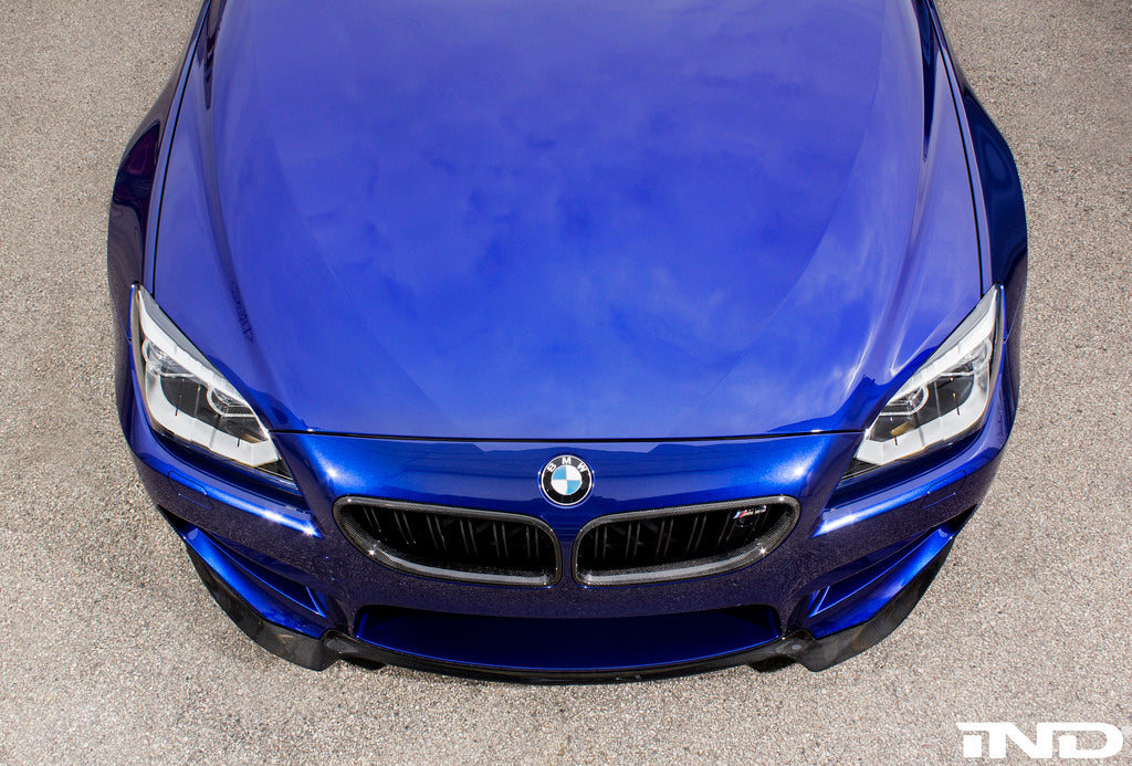iND f06 f12 f13 m6 carbon fiber front grille set - iND Distribution