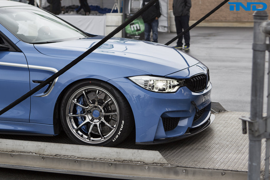 3d design f8x m3 m4 carbon fiber front lip spoiler - iND Distribution