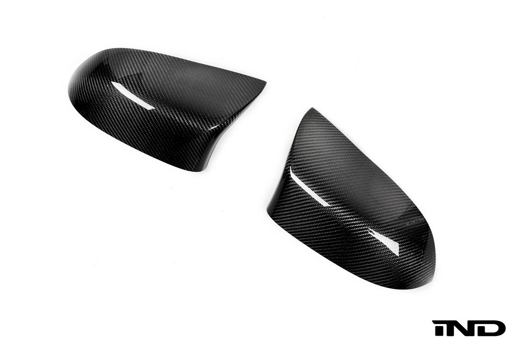 BMW m Performance f85 x5m f86 x6m carbon fiber mirror cover set - iND Distribution