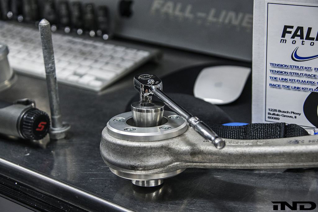 Fall Line Motorsports f8x m2c m3 m4 front mono ball conversion kit - iND Distribution