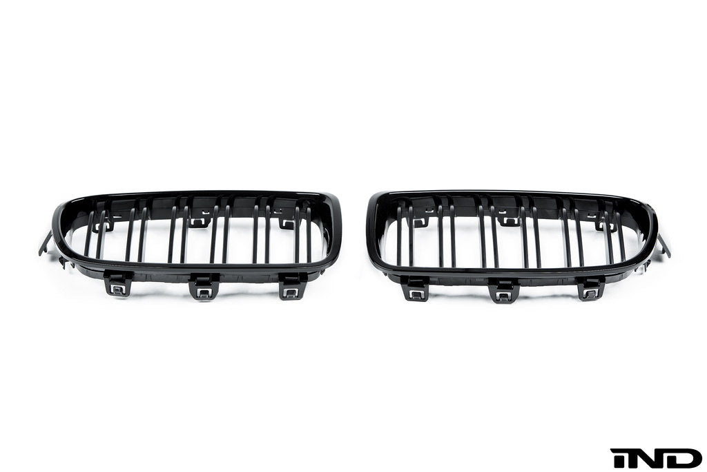 iND f30 f31 3 series double slat front grille set - iND Distribution