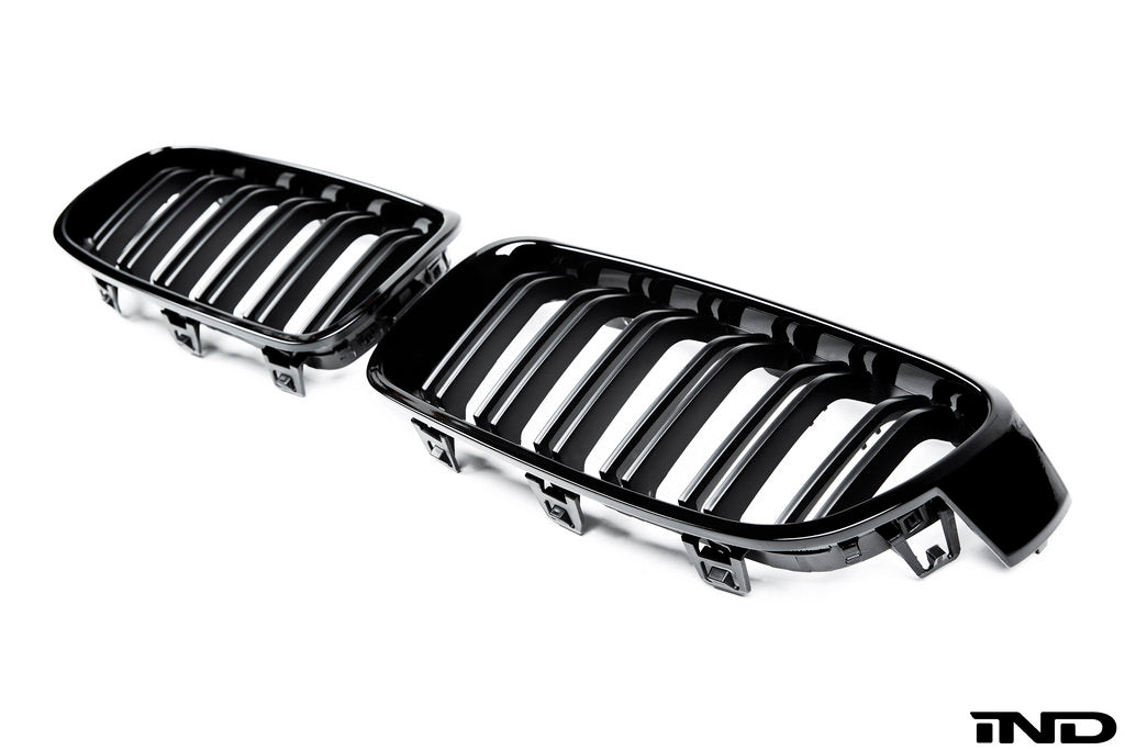 iND f30 f31 3 series double slat front grille set - iND Distribution
