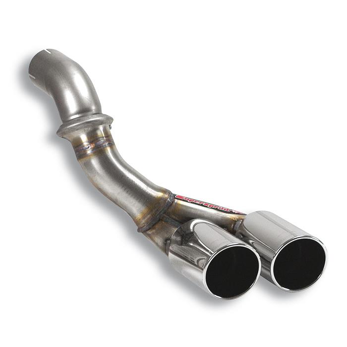 Supersprint PORSCHE 911 (997 Series "Club Coupè") Connecting Pipe Kit + Endpipe Left Oo 80