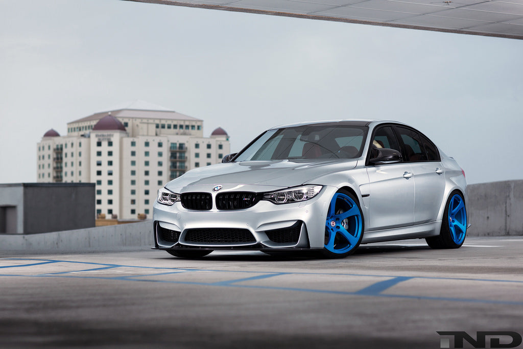 3d design f8x m3 m4 carbon fiber front lip spoiler - iND Distribution