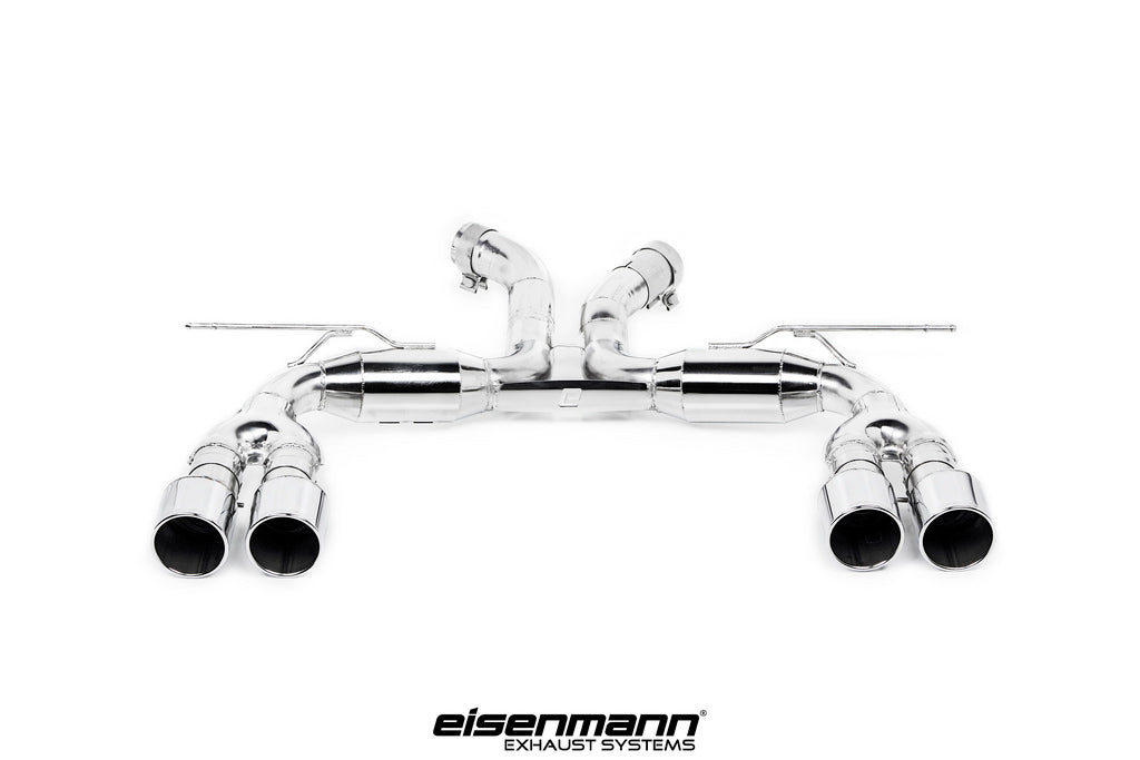 Eisenmann bmw f85 x5m f86 x6m race performance exhaust 4x102mm - iND Distribution