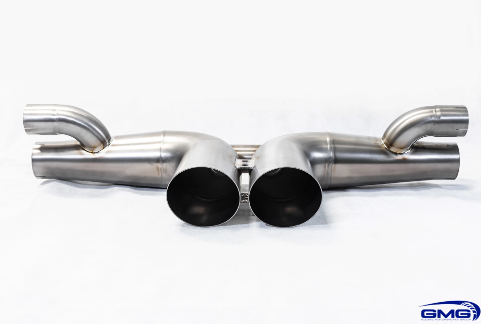 GMG Racing 991 gt3 gt3 rs gmg titanium center section exhaust - iND Distribution