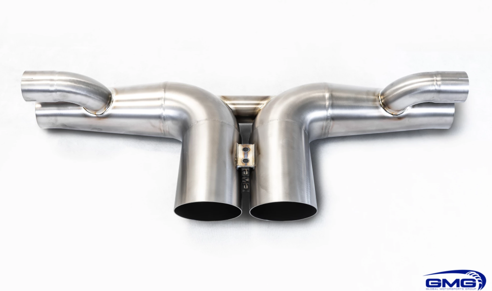 GMG Racing 991 gt3 gt3 rs gmg titanium center section exhaust - iND Distribution